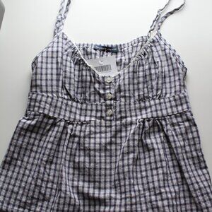 Brandy Melville Tiffany Plaid Tank